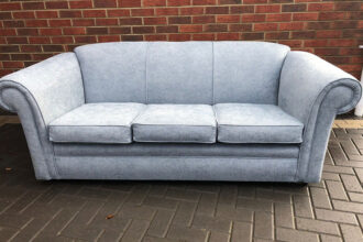 3-seater sofa after upholstery