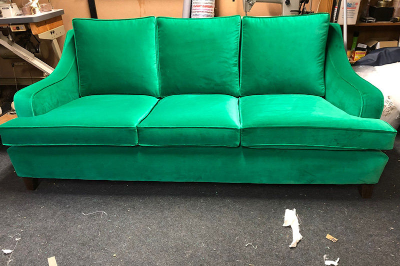 Multi-york 3 seater after upholstery